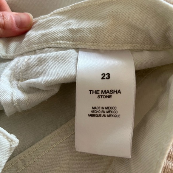 Favorite Daughter The Masha Jeans in Stone 23 - Picture 4 of 6